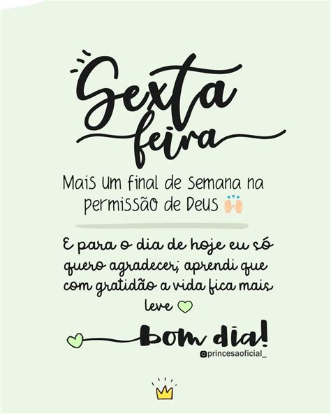 frases para sexta feira